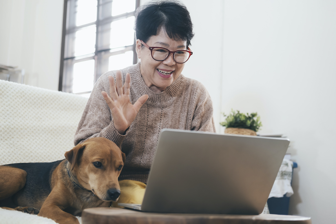 online engagement in seniors